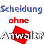 Ehescheidung ohne Rechtsanwalt möglich?