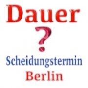 Dauer des Termins Ehescheidung in Berlin