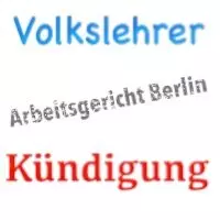 Kündigungsschutzklage - Arbeitsgericht Berlin - Lehrer YouTube-Kanal