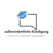 Frist für die außerordentliche Kündigung von 2 Wochen muss beachtet werden!