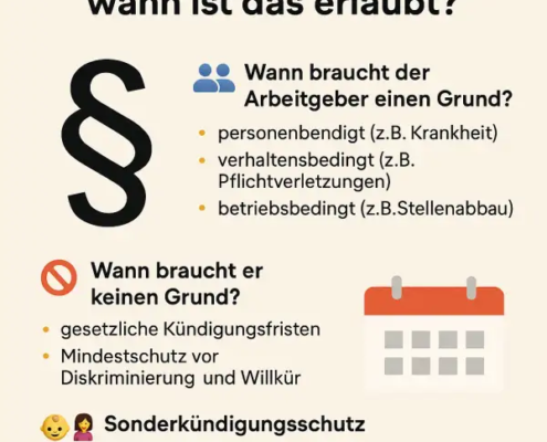 kuendigung-ohne-grund Kündigung des Arbeitgebers ohne Grund